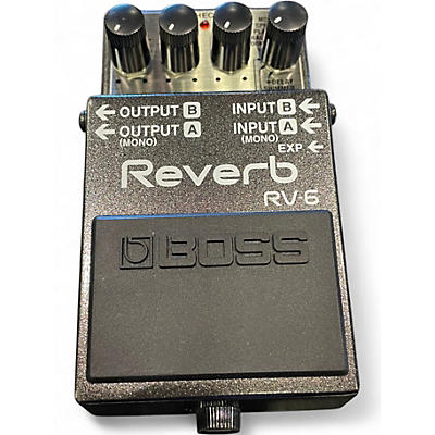 Used BOSS RV6 Digital Reverb Effect Pedal