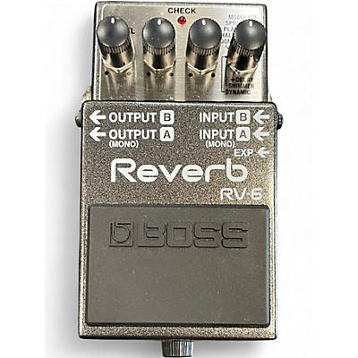 Used BOSS RV6 Digital Reverb Effect Pedal