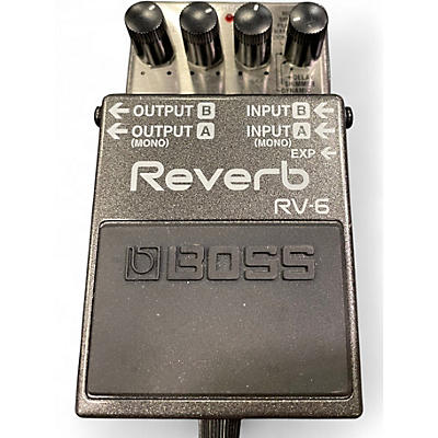 Used BOSS RV6 Digital Reverb Effect Pedal
