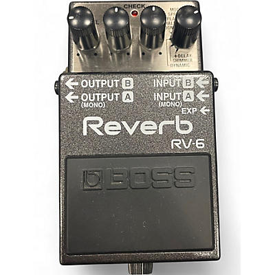 Used BOSS RV6 Digital Reverb Effect Pedal