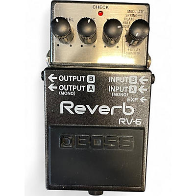 Used BOSS RV6 Digital Reverb Effect Pedal