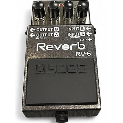 Used BOSS RV6 Digital Reverb Effect Pedal