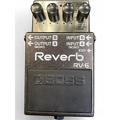 Used BOSS RV6 Digital Reverb Effect Pedal