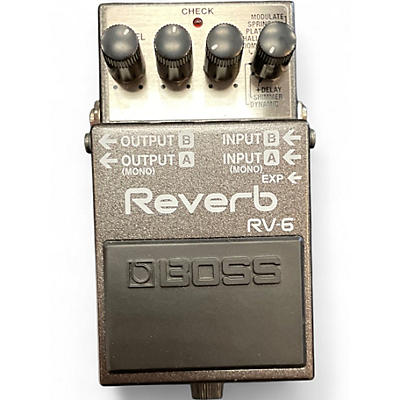 Used BOSS RV6 Digital Reverb Effect Pedal