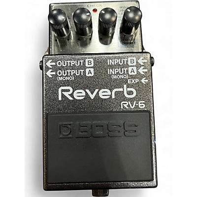 Used BOSS RV6 Digital Reverb Effect Pedal