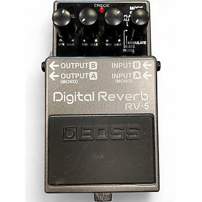 Used BOSS RV6 Digital Reverb Effect Pedal