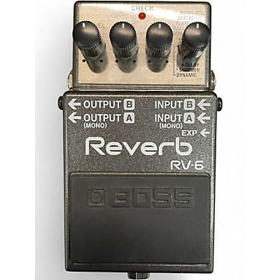 Used BOSS RV6 Digital Reverb Effect Pedal