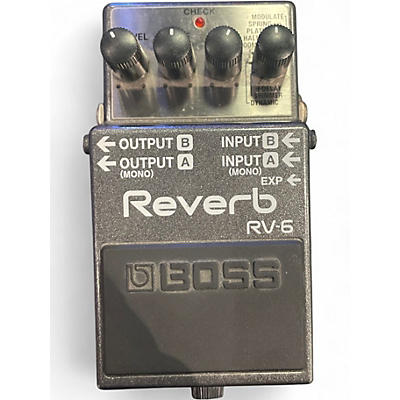 Used BOSS RV6 Digital Reverb Effect Pedal