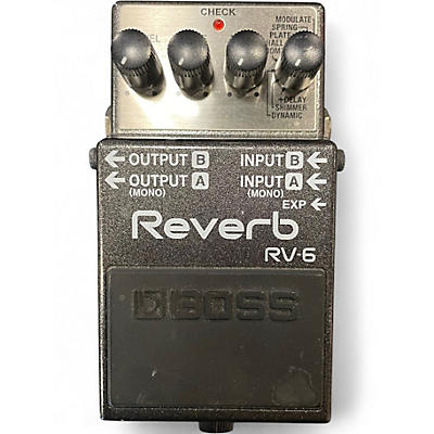 Used BOSS RV6 Digital Reverb Effect Pedal