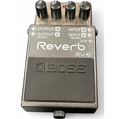 Used BOSS RV6 Digital Reverb Effect Pedal