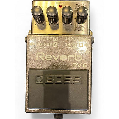 Used BOSS RV6 Digital Reverb Effect Pedal
