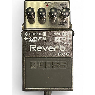 Used BOSS RV6 Digital Reverb Effect Pedal