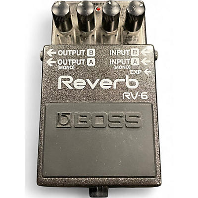 Used BOSS RV6 Digital Reverb Effect Pedal