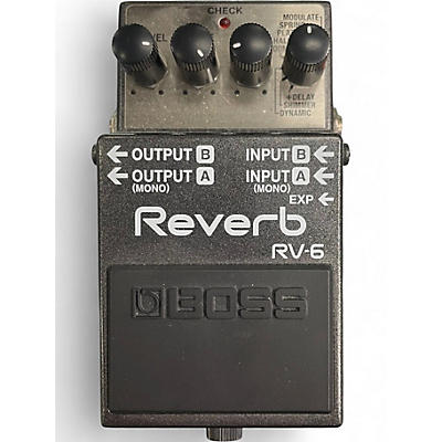 Used BOSS RV6 Digital Reverb Effect Pedal