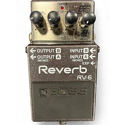 Used BOSS RV6 Digital Reverb Effect Pedal