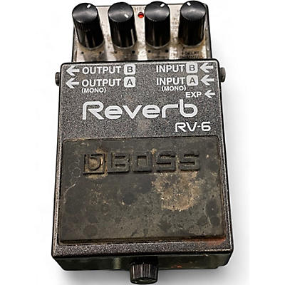 Used BOSS RV6 Digital Reverb Effect Pedal
