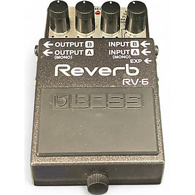Used BOSS RV6 Digital Reverb Effect Pedal