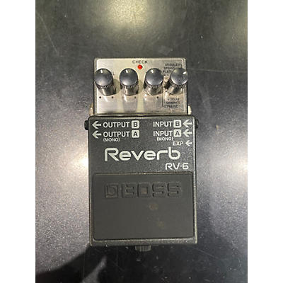 Used BOSS RV6 Digital Reverb Effect Pedal