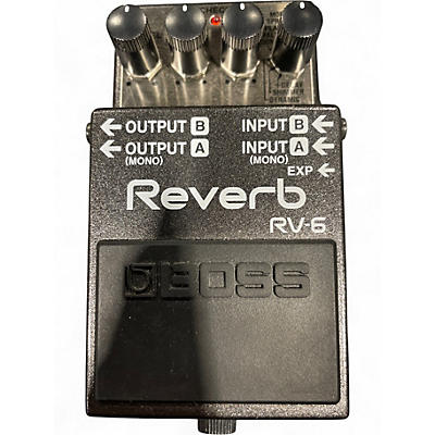 Used BOSS RV6 Digital Reverb Effect Pedal
