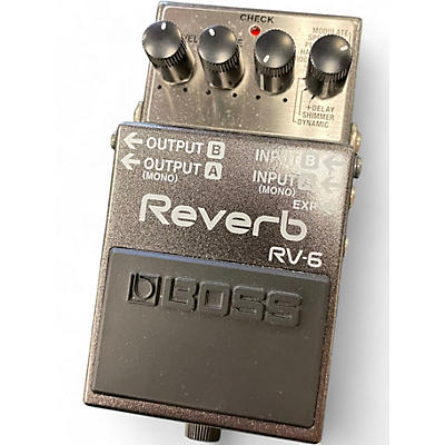 Used BOSS RV6 Digital Reverb Effect Pedal
