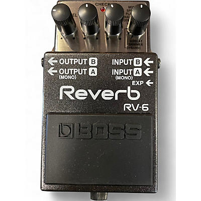 Used BOSS RV6 Digital Reverb Effect Pedal