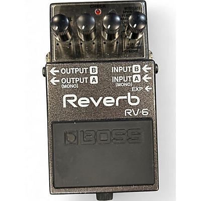 Used BOSS RV6 Digital Reverb Effect Pedal