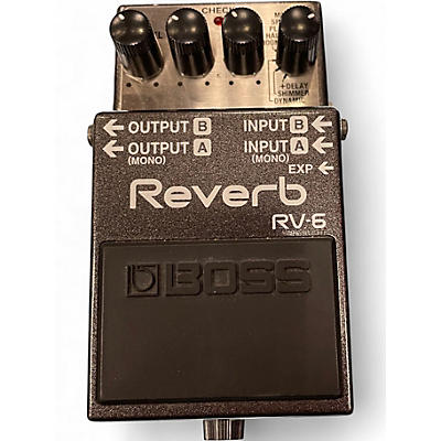 Used BOSS RV6 Digital Reverb Effect Pedal