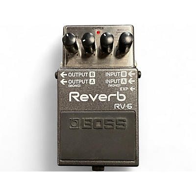 Used BOSS RV6 Digital Reverb Effect Pedal