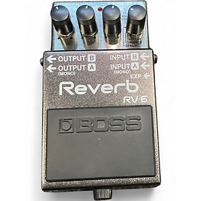 Used BOSS RV6 Digital Reverb Effect Pedal