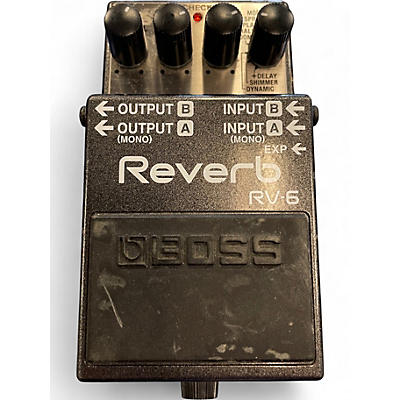 Used BOSS RV6 Digital Reverb Effect Pedal