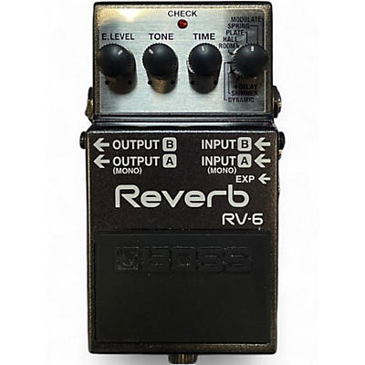 Used BOSS RV6 Digital Reverb Effect Pedal