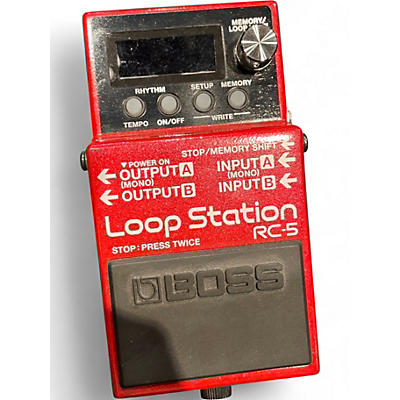 Used BOSS Rc-5 Pedal