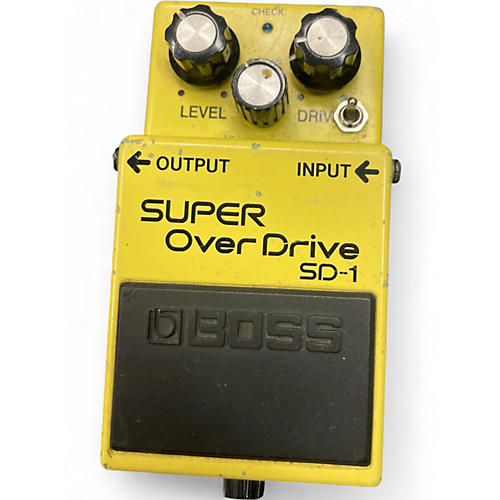 Used BOSS SD-1 KEELEY MOD  Effect Pedal