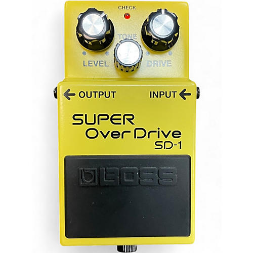 Used BOSS SD-1 Super Overdrive Effect Pedal
