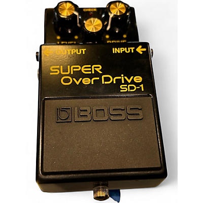 Used BOSS SD1 40TH ANNIVERSARY Effect Pedal