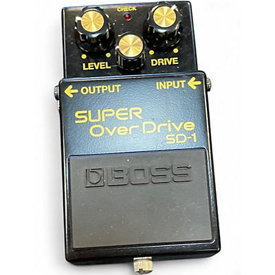 Used BOSS SD1 40TH Effect Pedal