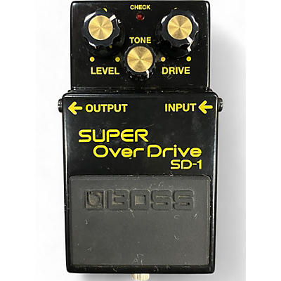 BOSS Used BOSS SD1 4A Effect Pedal