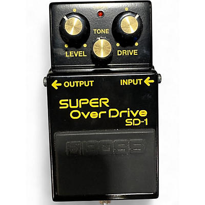 Used BOSS SD1 4A Effect Pedal