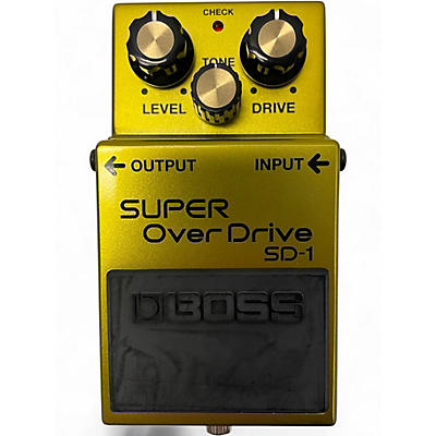 Used BOSS SD1 B50A Effect Pedal