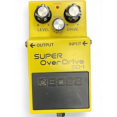 Used BOSS SD1 Effect Pedal