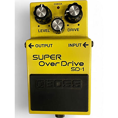 Used BOSS SD1 Effect Pedal