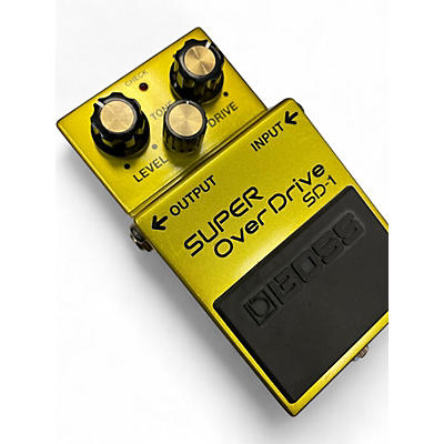 Used BOSS SD1 Super Overdrive 50A Effect Pedal