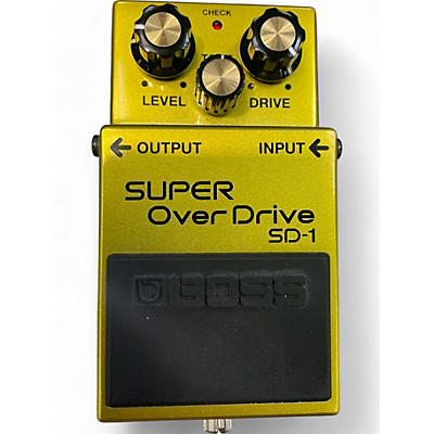 BOSS Used BOSS SD1 Super Overdrive 50th Anniversary  Effect Pedal