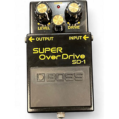 Used BOSS SD1 Super Overdrive ANIVERSARY ADDITION Effect Pedal
