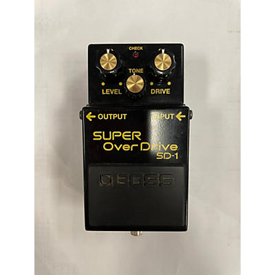 BOSS Used BOSS SD1 Super Overdrive Anniversary Effect Pedal