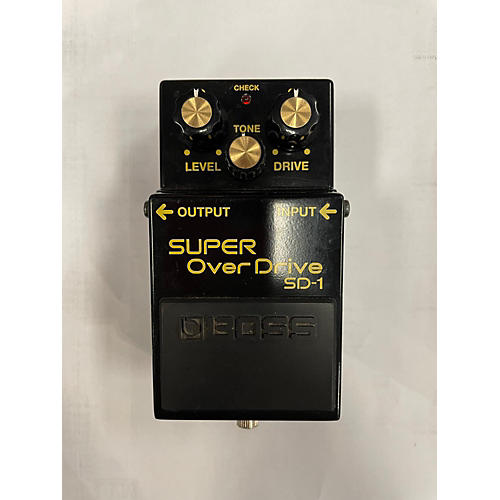 BOSS Used BOSS SD1 Super Overdrive Anniversary Effect Pedal