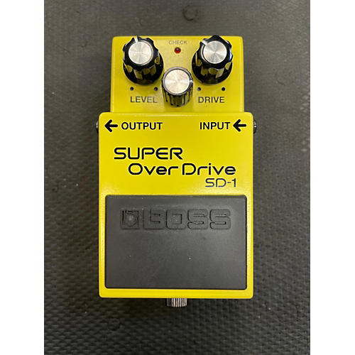 BOSS Used BOSS SD1 Super Overdrive Effect Pedal