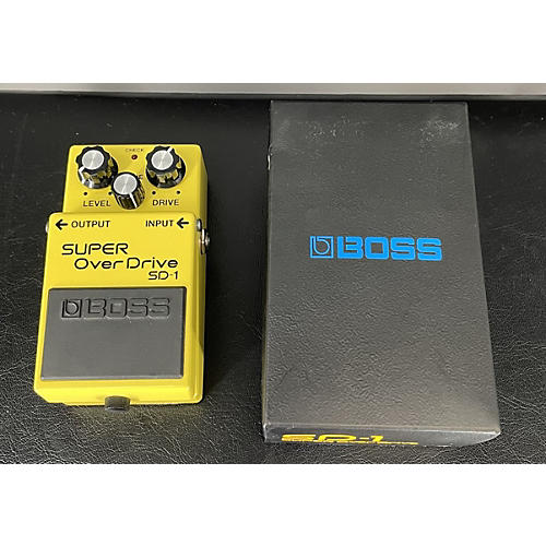 BOSS Used BOSS SD1 Super Overdrive Effect Pedal