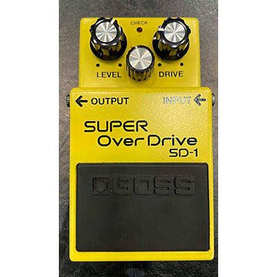 BOSS Used BOSS SD1 Super Overdrive Effect Pedal