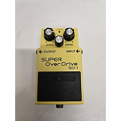 BOSS Used BOSS SD1 Super Overdrive Effect Pedal